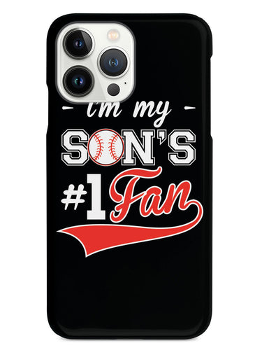 I'm My Son's #1 Fan - Black Case