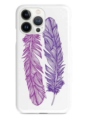 Purple Feathers Case