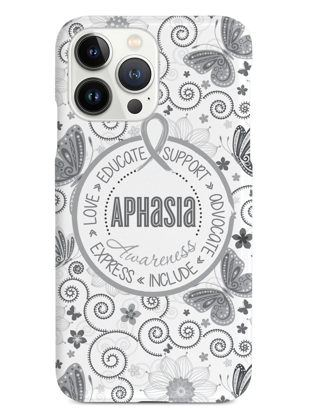 Aphasia Awareness - Butterfly Pattern Case