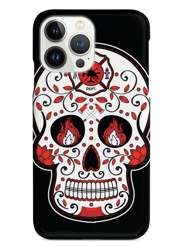Firefighter Sugar Skull Case