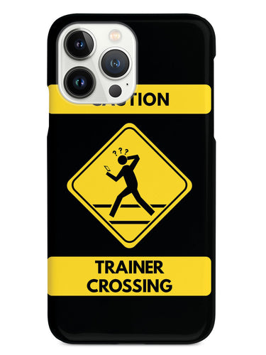 Caution Trainer Crossing - Black Case