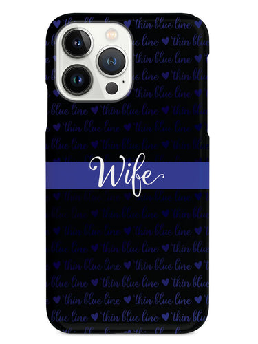 Thin Blue Line - Wife Case