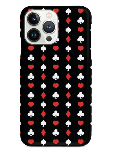 Playcard Suit Pattern - Black Case