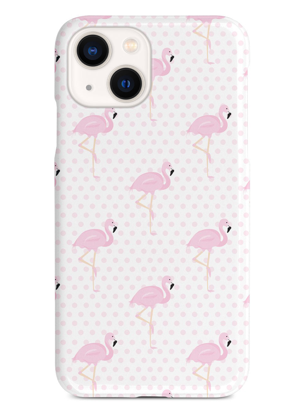 Polka Dot Flamingo Pattern Case