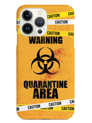 Caution - Quarantine Area - Orange Case