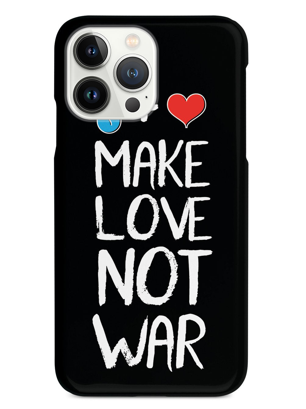 Make Love Not War - Black Case