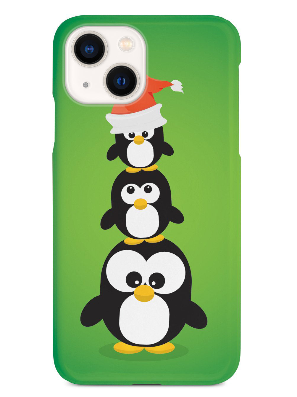 Christmas Penguin Trio - Green Case