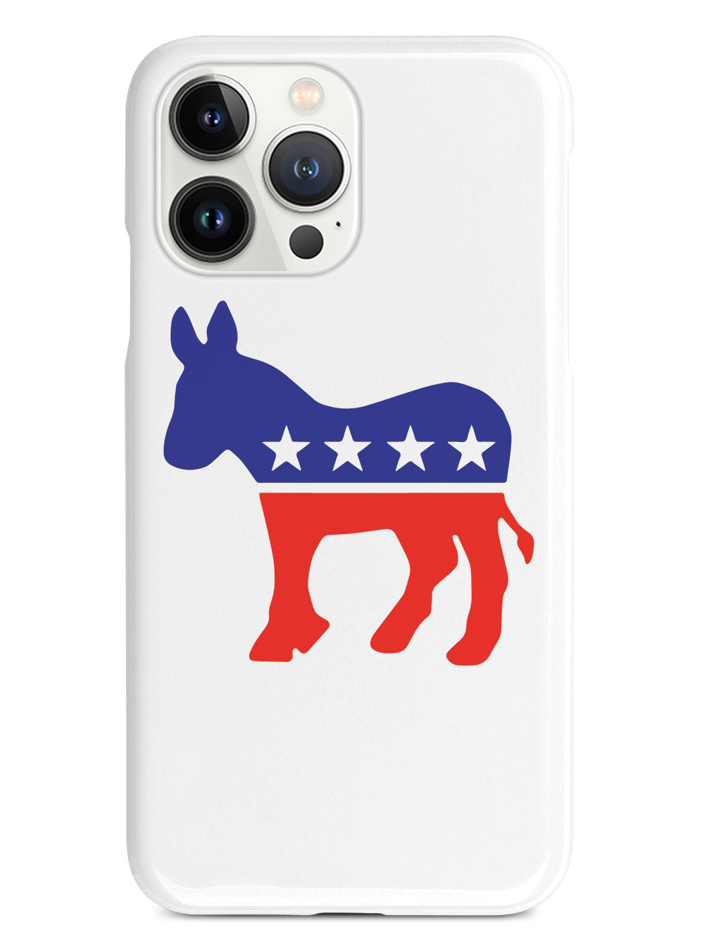 Democrat Donkey Logo - White Case