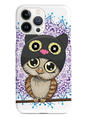 Cute Kitten-Owl Doodle Case