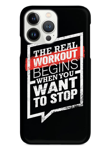 The Real Workout - Black Case
