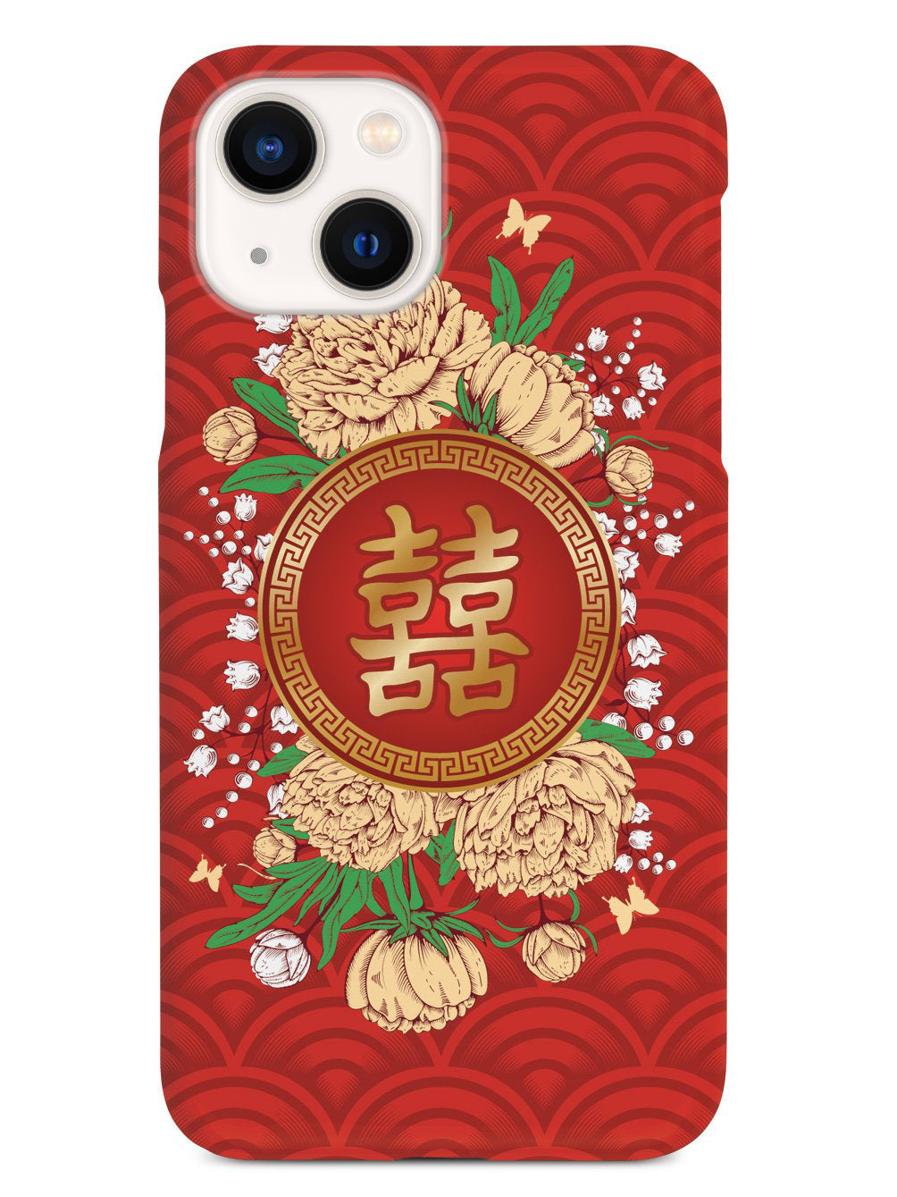 Chinese New Year - Floral Red Envelope - White Case