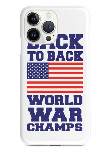Back To Back World War Champions - White Case