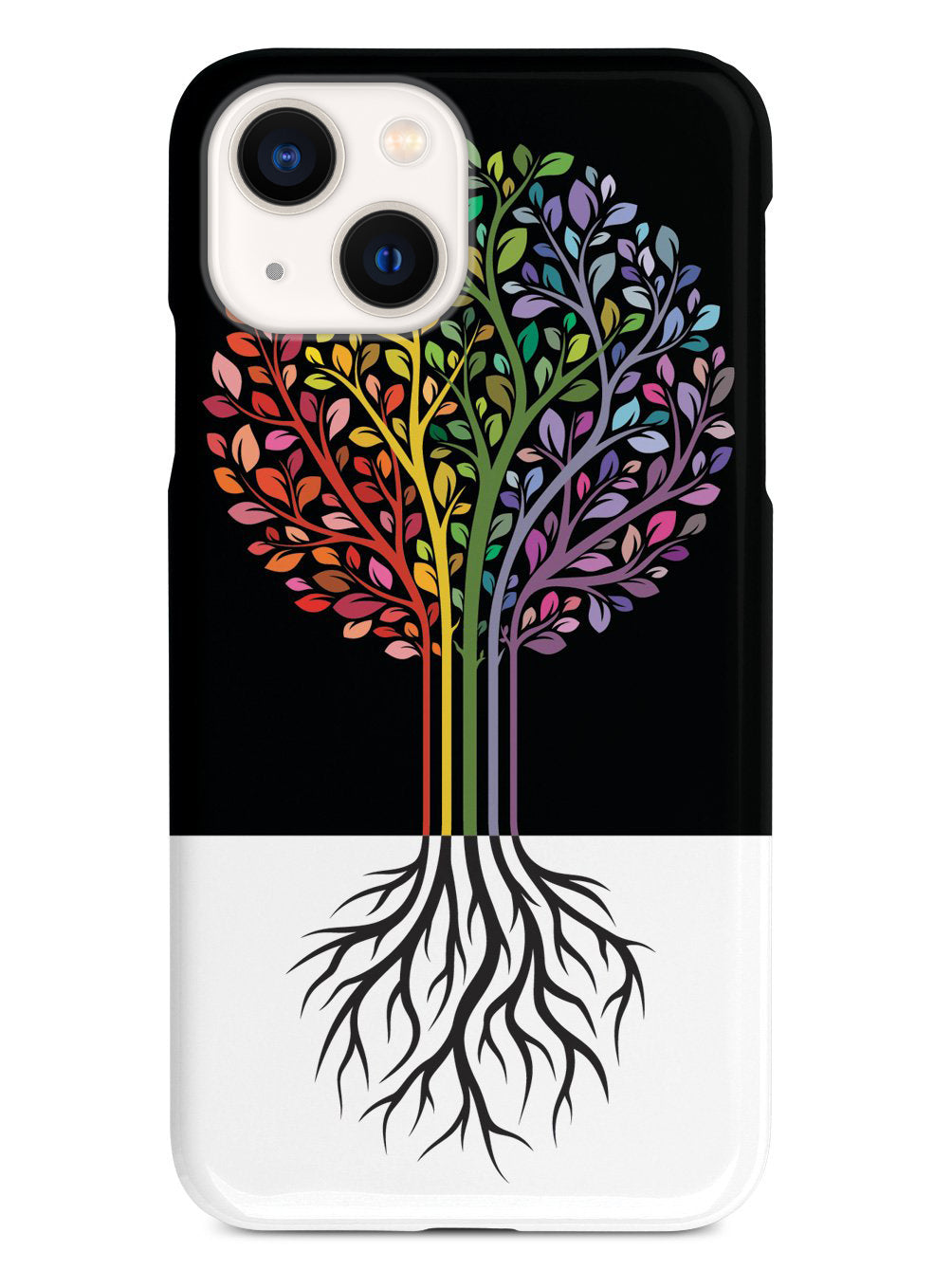 Colorful Tree Of Life - Black Case