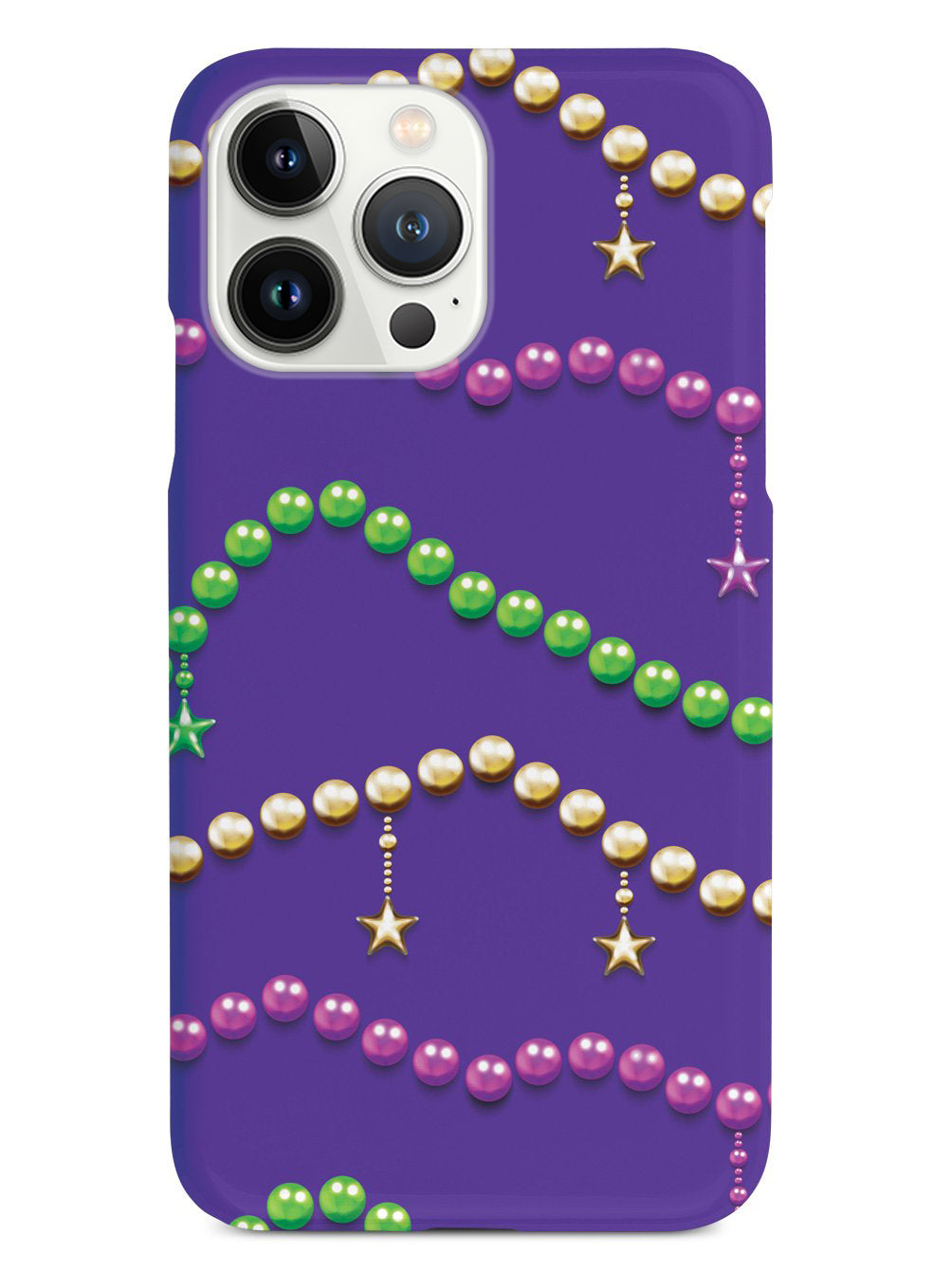 Mardi Gras Beads - White Case
