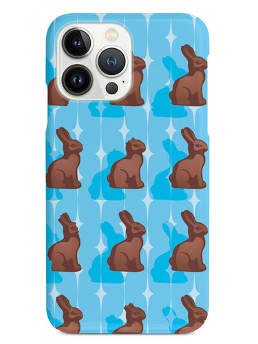 Blue Chocolate Bunny - Black Case