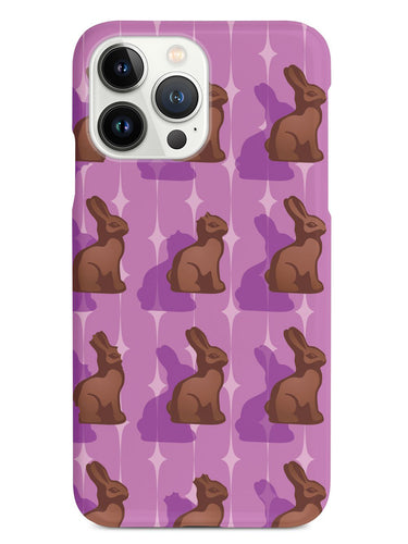Purple Chocolate Bunny - Black Case