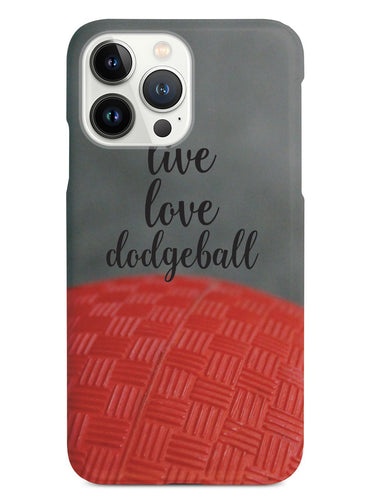 Live Love Dodgeball Case