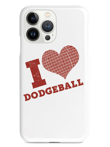 I Heart Dodgeball - White Case