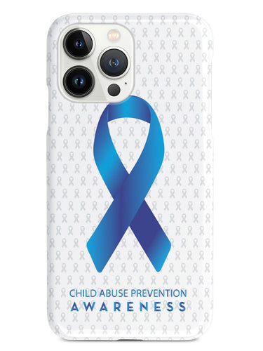Child Abuse Prevention - Awareness Ribbon - White Case