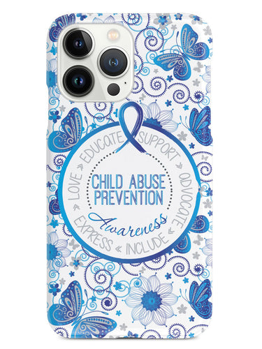 Child Abuse Prevention - Butterfly Pattern Case