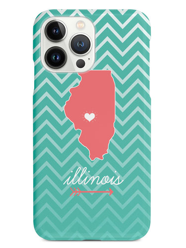 Illinois with Chevron Pattern Case